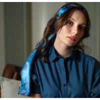 REVE BLEUПлаток 105/105 шелк 100%