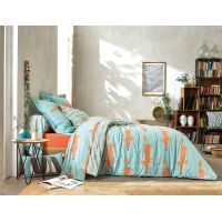 Постельное бельё MR FOX CELADON пододеяльник 155x200, простынь 180х290, наволочки 50х75*2шт