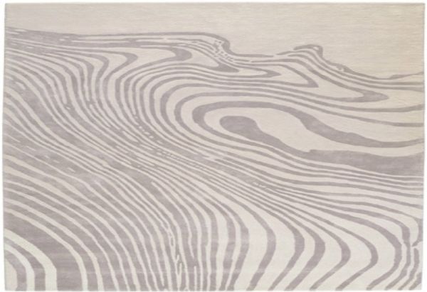 EBRU Ковер 170/240 бежевый, шерсть + вискоза , тафтинг