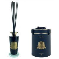 Диффузор COGNAC ET LE TABAC, 500 мл золотой декор ВхШхД 21х17х17 см