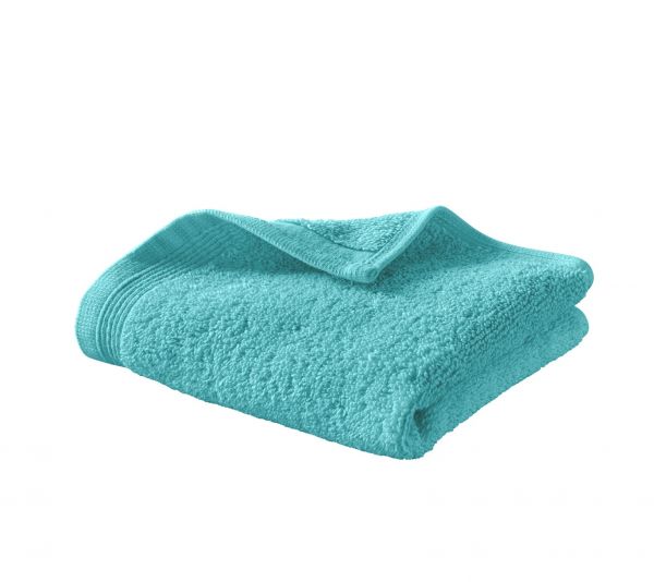 Полотенце UNI CELADON 30х30 бирюзовый хлопок 600гр/м2 (набор 2шт)