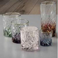 MELODY GOLD TUMBLERНабор стаканов 6шт, хрусталь, золото 24К , H.9