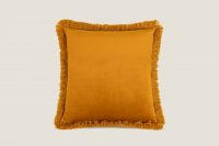 Подушка MARABOU GOLD 50х50 см, велюр, полиэстер, начинка конфорель FRATI HOME