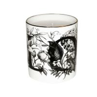 Свеча ароматическая Rory Dobner LOVE FLOWERS 440 гр, дикий инжир и виноград, 7,5 см х 8,5 см, фарфор