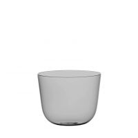 Бокал Lobmeyr ALPHA WATER TUMBLER 26 GREY, серый, диам 90 мм, высота 72 мм, муслиновое стекло 0,25 cl
