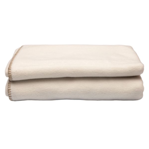 Плед Frati SOFT BAMBOO NEVE, кремовый, 160х200 см, бамбук 40% полиэстер 60%, 800г
