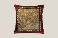 Подушка AGRA BORDEAUX 50х50 см, велюр, полиэстер, начинка конфорель FRATI HOME