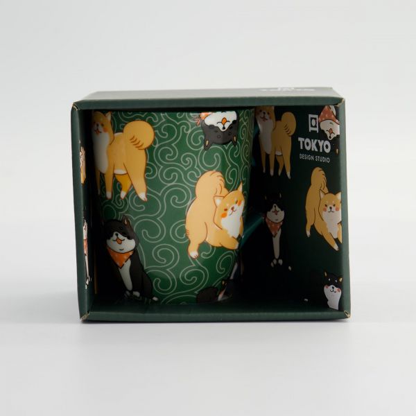 Кружка Kawaii Shiba 8.5x10.2 см, 340 мл, фарфор TOKYO DESIGN