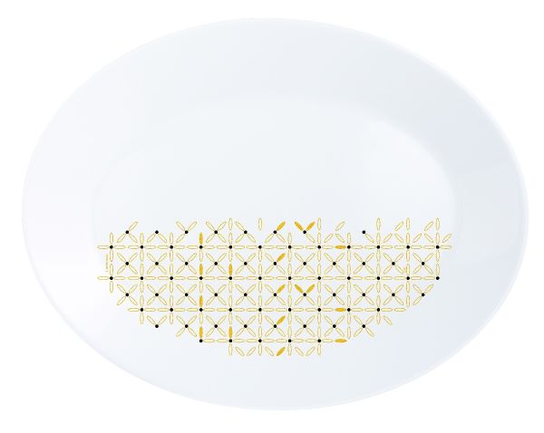 Набор столовый DIWALI CARINOSA GOLD 46 предметов LUMINARC