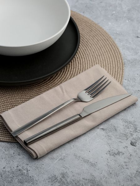 Набор столовых приборов MODERN BLACK 24пр DOMENIK