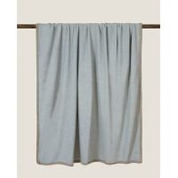 Плед Frati SOFT BAMBOO PERLA с тесьмой Coco, серый, 160х200, бамбук 40% полиэстер 60%, 910г