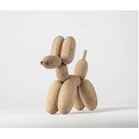 Ballon Dog Oak SmallФигурка пуделя, 16,5х5,5 H13 см, светлый дуб