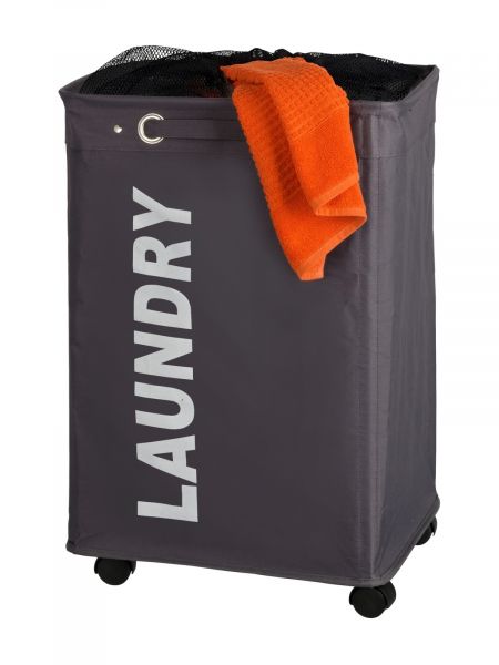 Корзина для белья QUADRO серая WENKO