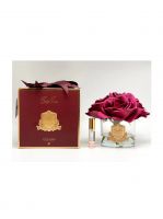FIVE ROSE Carmine red Букет из 5 роз ароматизированный, цвет красный, прозрачная ваза, 1 спрей 15