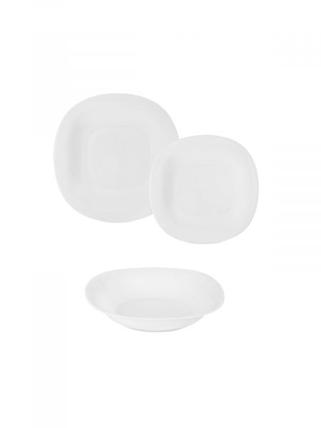 Набор столовый CARINE белый 18пр LUMINARC