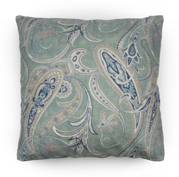 CUSHION Подушка 45/45, 50% лен 50% вискоза, оборотная сторона шелк, внутренняя подушка - чехол хлопо