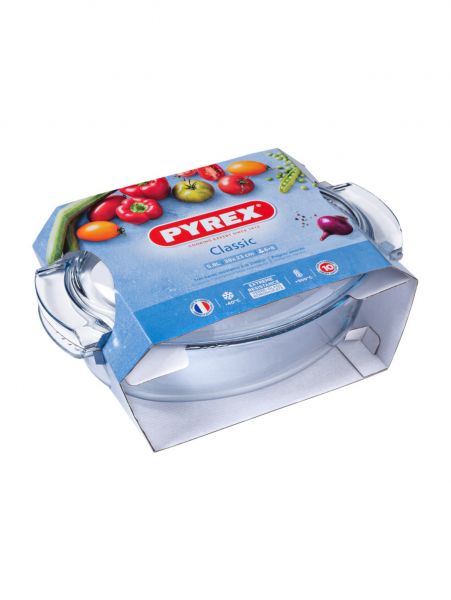 Кастрюля с крышкой CLASSIC 5.8л овальная PYREX