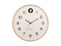 Часы настенные с кукушкой Karlsson дерево береза Present Time