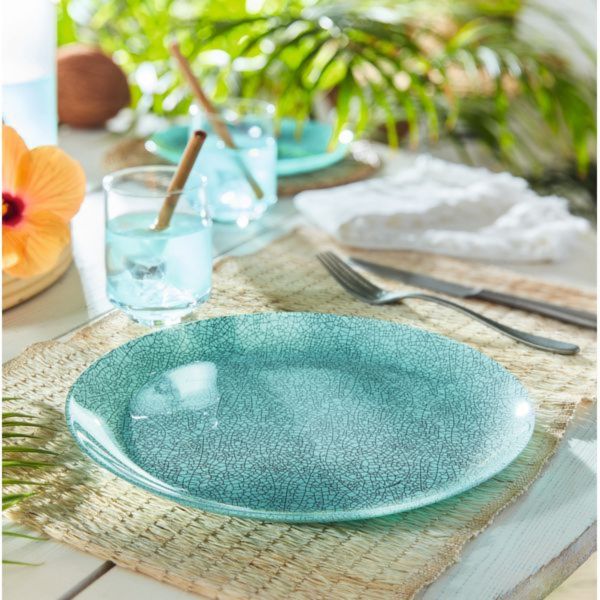 Тарелка обеденная ICY TURQUOISE 26см LUMINARC