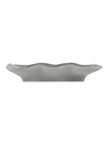 Блюдо овальное STONE серый 26см DOMENIK