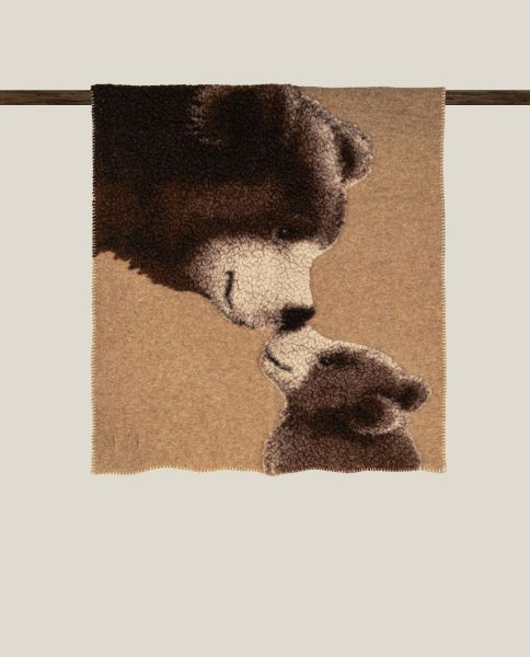 Плед детский ME AND YOU 75x100 см, шерсть 80% полиэстер 20%, 450гр FRATI HOME
