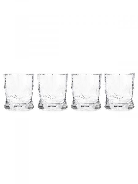 Набор стаканов РОШ ВРЕМЯ ДЕГУСТАЦИЙ ВИСКИ 4шт 340мл низкие LUMINARC