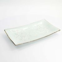 Блюдо Green Cosmos 33.2x19.3x2.2 см, керамика TOKYO DESIGN