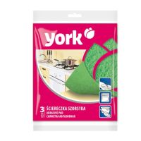 Губки абразивные 3шт YORK