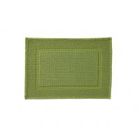 Коврик для ванной COMORES LICHEN 50х60 зеленыйхлопок 1350 гр/м2