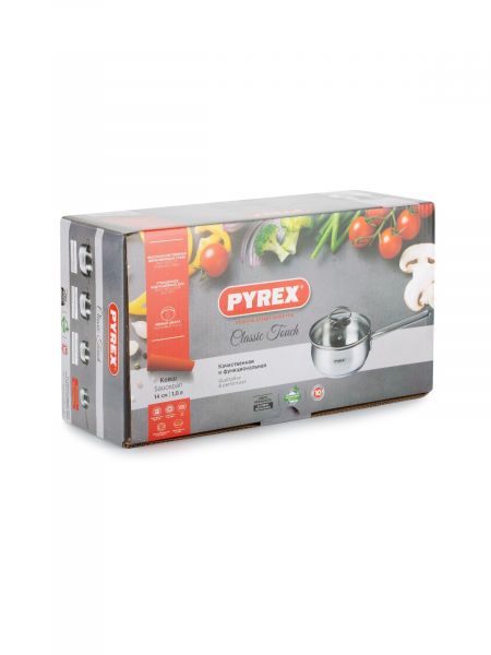 Ковш с крышкой CLASSIC TOUCH 1л PYREX