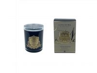BLONDE VANILLAСвеча 450 гр , черный стаканчик, золотой декор ВхШхД 16х10,5х10,5 см время горения