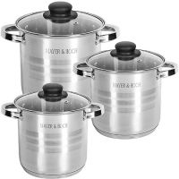 Набор посуды 6 предметов 4,3+5,7+7,2 л Mayer&Boch