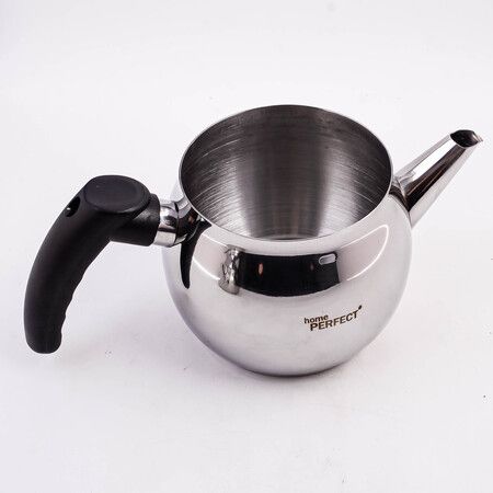 Чайник металлический 1.5 л Kure, нержавеющая сталь/пластик 800-305
