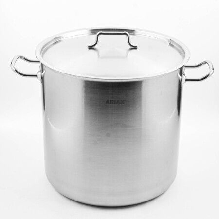 Кастрюля 17.2 л с металлической крышкой Arian Horeca 28x28 см 800-200