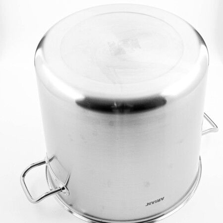 Кастрюля 17.2 л с металлической крышкой Arian Horeca 28x28 см 800-200