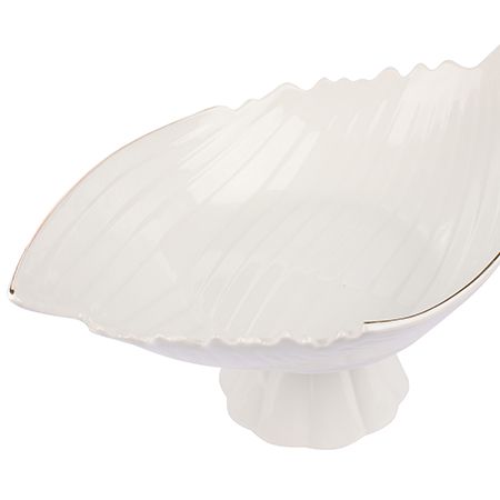 Фруктовница на ножке 34.5x20 см фарфор LORAINE 90001-155