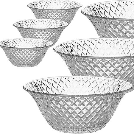 Набор из 7 салатников, стекло CL-7067 CALVE