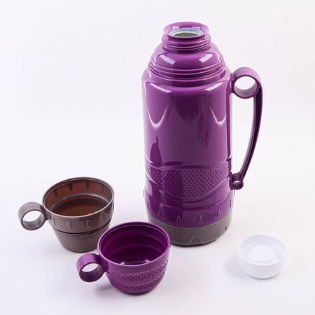 Термос 1.8 л Premium пластик/стеклянная колба BEKKER 4413-1
