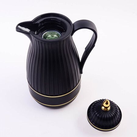 Термос 1 л Premium пластик/стеклянная колба BEKKER 4415-1
