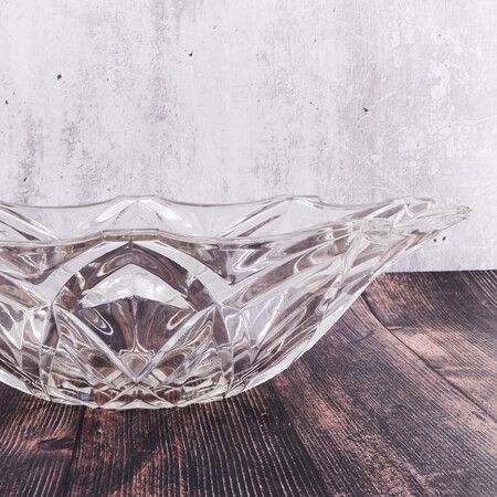 Салатник-лодка OMEGA 34.8x20x10.3 см, стекло 90015155-302
