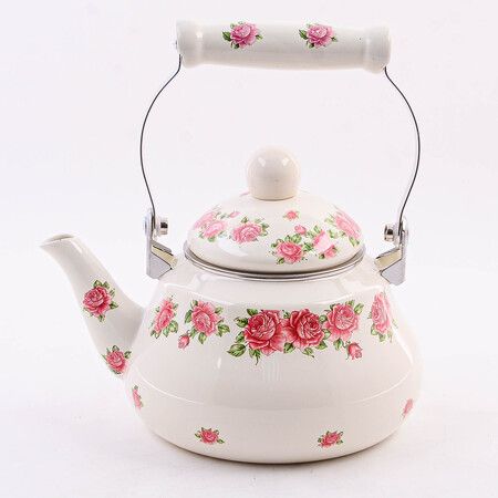 Чайник заварочный эмалированный 1.5 л Rose WINNER 5119-1
