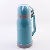 Термос 1 л Premium пластик/стеклянная колба BEKKER 4401-1