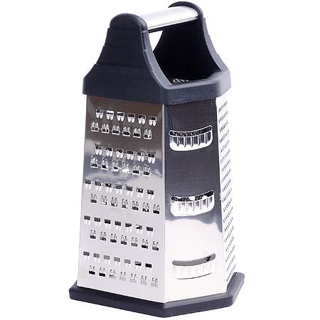 Терка нержвавеющая сталь/пластик, черный