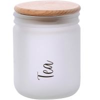 Банка для сыпучих продуктов 446 мл Tea, деревянная крышка 80749-1 MAYERBOCH