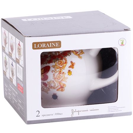 Заварочный чайник 950 мл Романтика LORAINE