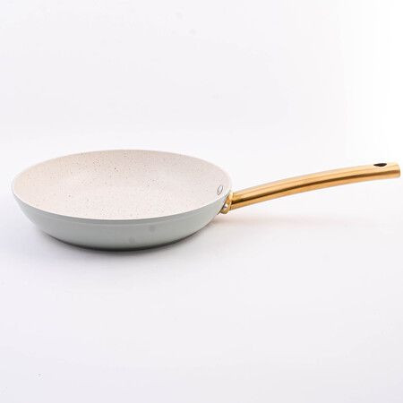 Сковорода мраморная крошка, металлическая ручка 22 см VALENTINA BEKKER 1136-1