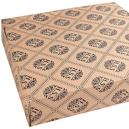 Горка-конфетница голубая 24 см, стекло 253-1