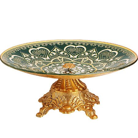 Фруктовница на ножке 33 см 130-1