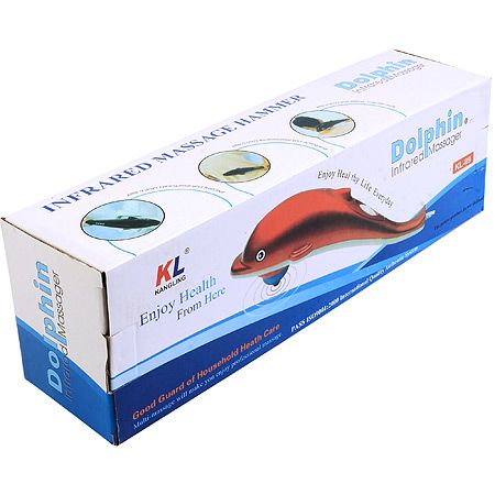 Массажер Дельфин 50Вт 3 насадки