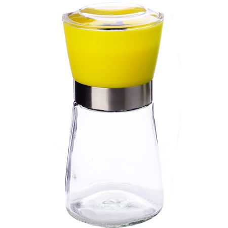 Набор мельница для соли и перца желтый/зеленый МирХозТорг